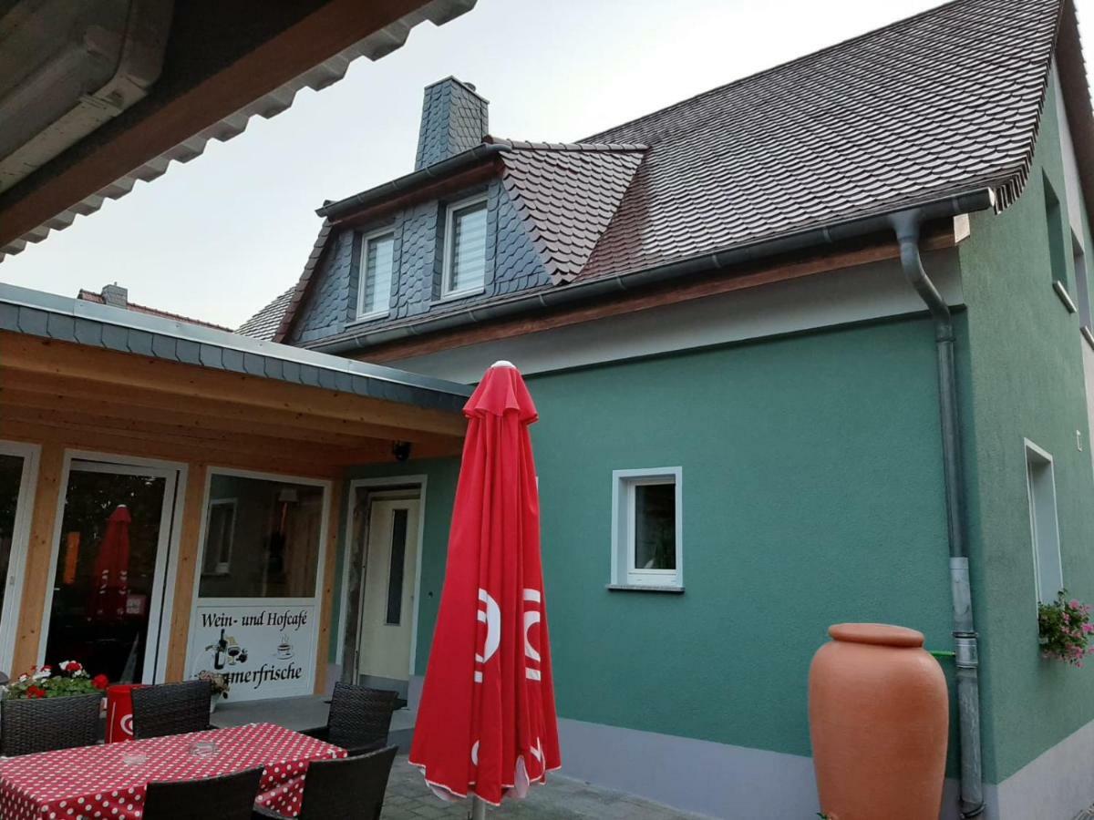 Pension Sommerfrische Nebra Eksteriør billede